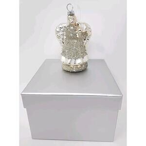 Valerie Parr Hill Glitter Angel Christmas ornaments in box U269D